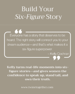Kelly Cochran founder story graphic