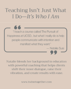 Natalie Susi founder story graphic