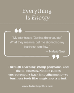 Natalie Susi founder story graphic