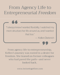 Kellen Dieterich founder story graphic