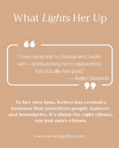 Kellen Dieterich founder story graphic