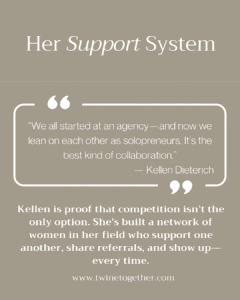 Kellen Dieterich founder story graphic