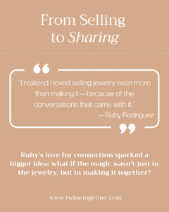Ruby Rodriguez founder story graphic