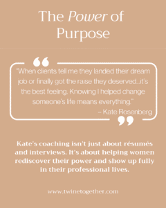 Kate Rosenberg founder story graphic
