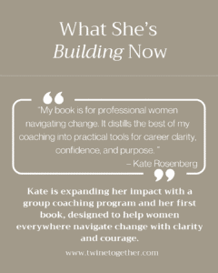 Kate Rosenberg founder story graphic