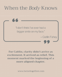 Caitlin Fahey founder story graphic