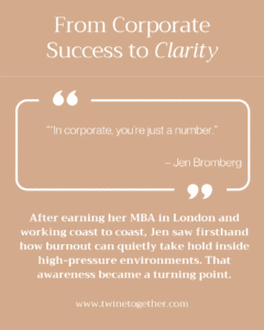 Jen Bromberg founder story graphic