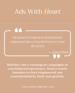 Jessica Reid founder story graphic