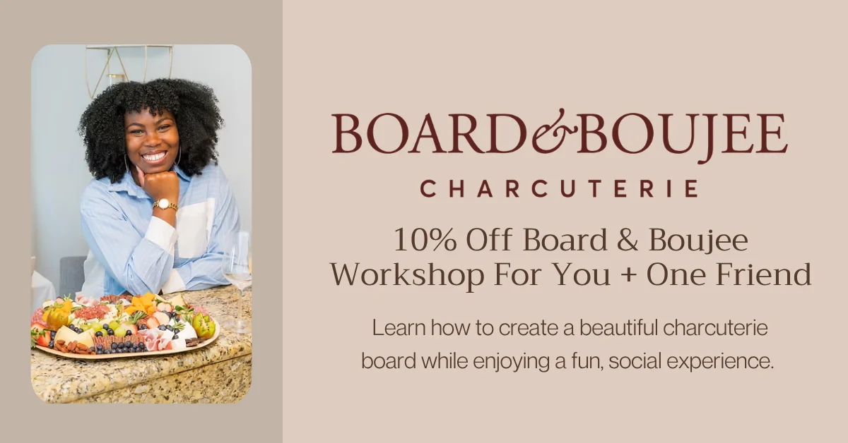 Charcuterie Workshop Experience + 10% Off